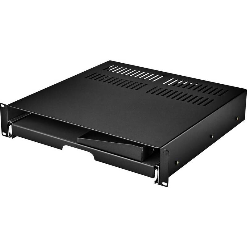 Renkforce RF-3429156 19 Zoll Netzwerkschrank-Schublade 2 HE Ausziehbar ab 500mm - 4053199558186