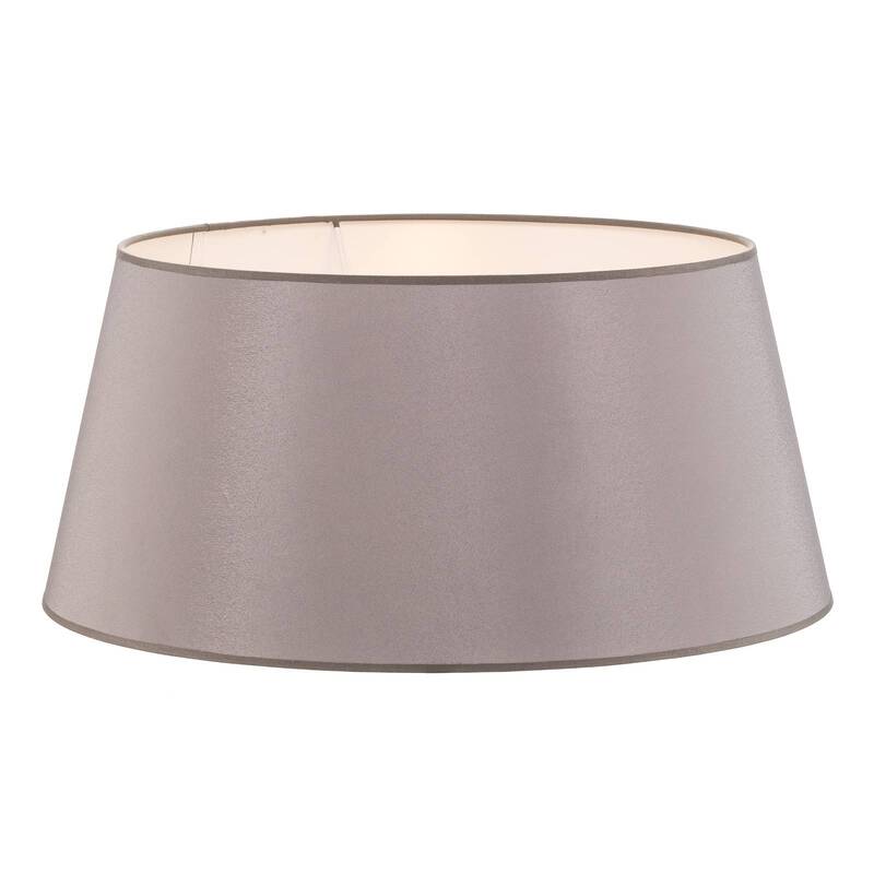 Lampenschirm Cone grau/weiß 25.5cm Höhe Lampen Leuchte Hängelampe Lampe Ø25cm - 5903689185639