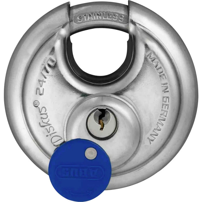 Abus Vorhängeschloss Zylindervorhangschloss Edelstahl 70mm verschieden - 4003318816949
