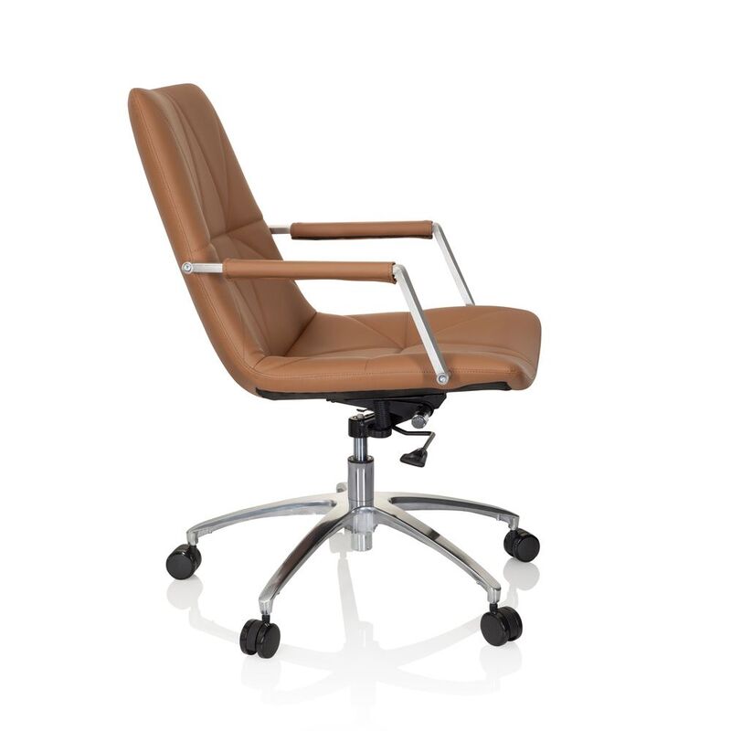 hjh OFFICE SARANTO II Home Office Bürostuhl Camel Schreibtischstuhl Stuhl Sessel - 4251084675998