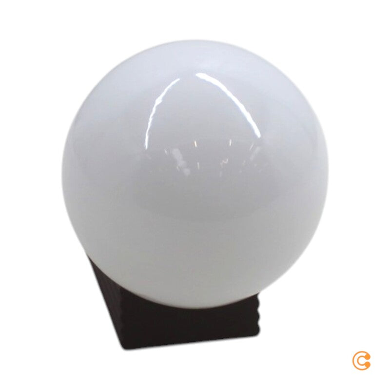 Nordlux Wandleuchte Wandlampe Hayley Braun Kugel Glas matt E27 LED Aluminium - 5704924015557