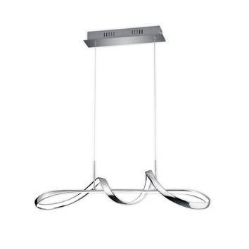 Reality Leuchten Hängeleuchte Pendelleuchte LED Deckenleuchte chrom Dimmer - 10012418