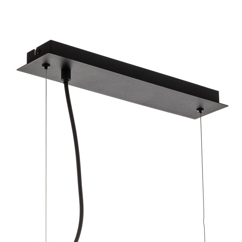 Lucande Sotiana Hängelampe Hängelampe Lampe Leuchte 4 Glaskugeln schwarz 40W E14 - 4251911746488