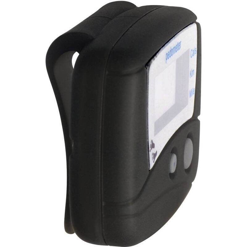 Tfa HiTrax Walk Schrittzähler Display Spritzwassergeschützt LR44 Schwarz - 4009816012920