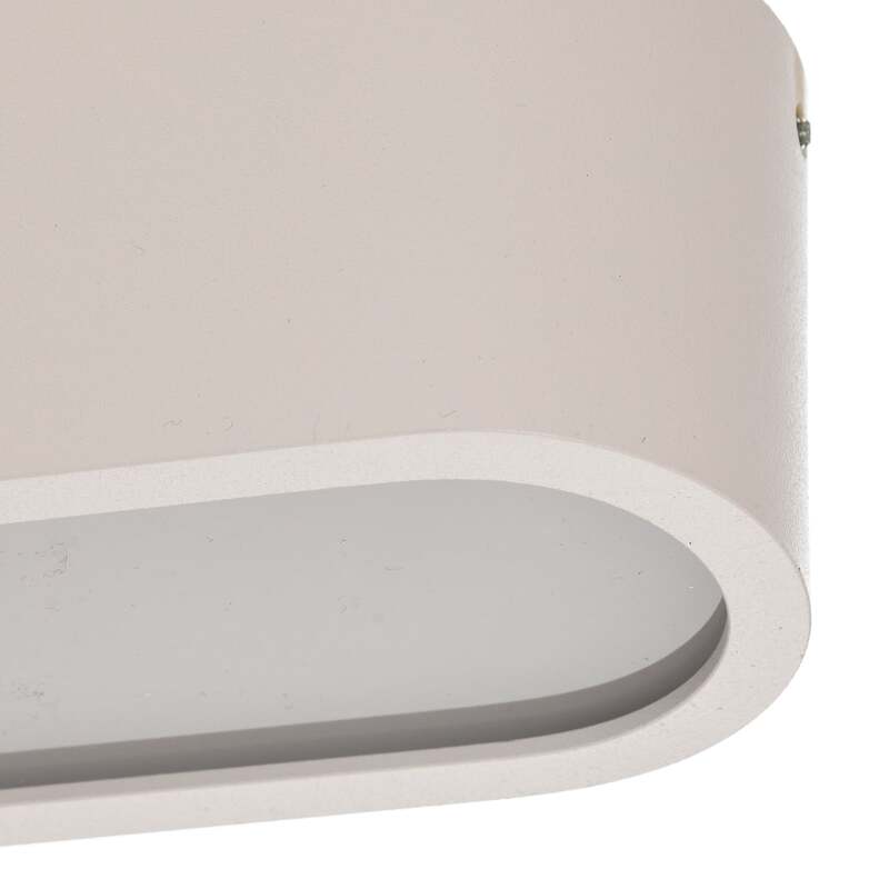 Nowodvorski-Lighting Deckenleuchte Soft LED Lampe Leuchte warmweiß 125x6cm weiß - 5903139753692