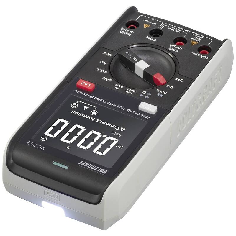 VOLTCRAFT VC252 Digital Multimeter Hand-Multimeter True RMS 600V 10A - 4064161218021