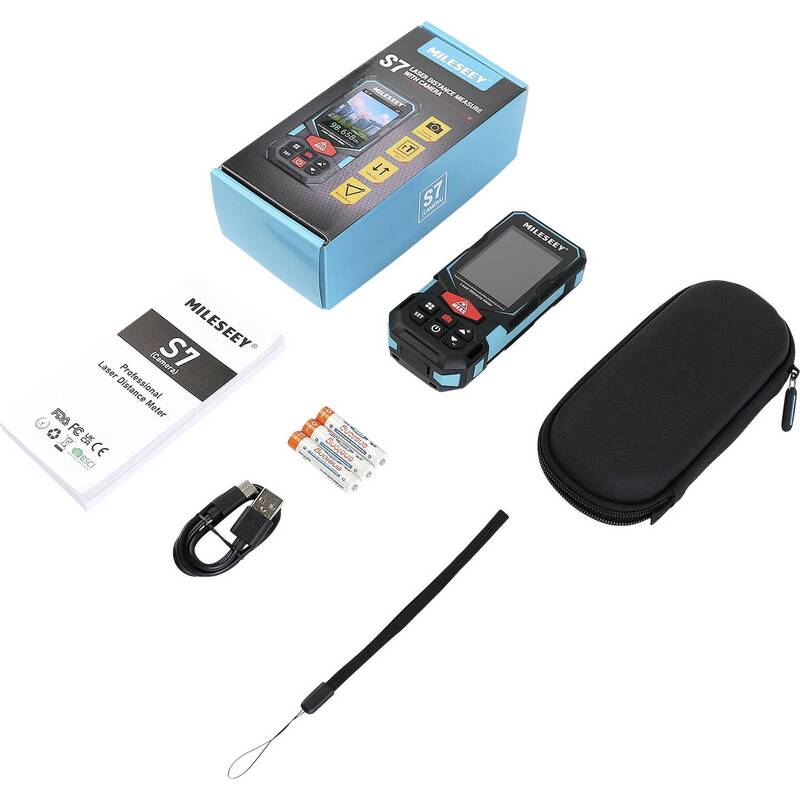 MILESEEY Laser-Entfernungsmesser S20 100m Messgerät IP65 präzise Handgerät 140g - 4064161331478