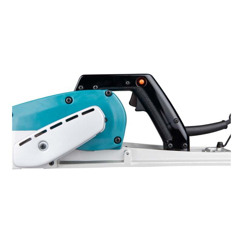 Makita Zimmermannshobel 1806B Hobelmaschine Holzarbeiten 1200W 170mm blau - 0088381003957