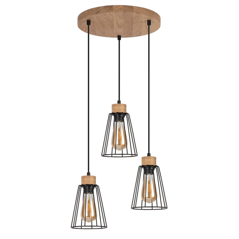 Envostar Dorvi Hängeleuchte Pendelleuchte Lampe 3-flg Rondell SIEHE TEXT/FOTO - 5903839989599