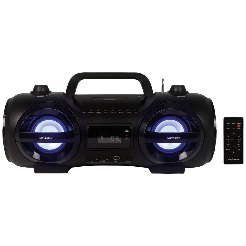 UNIVERSUM Ghettoblaster BB 500-20 Bluetooth CD Radio AUX USB mit Fernbedienung - 4260473221142