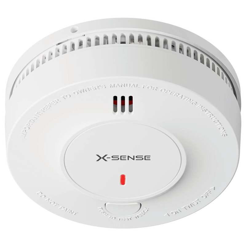 X-Sense Rauchwarnmelder SD19 10 Jahre Batterie 6-fach Schutz kabellos weiß - 0810194780288