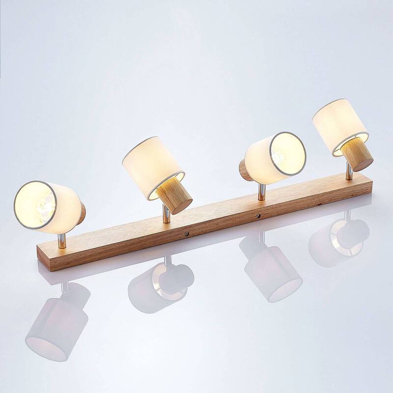 Lindby Wanessa Deckenstrahler Deckenlampe Hängelampe Lampe vierflammig E14 weiß - 4251096566772