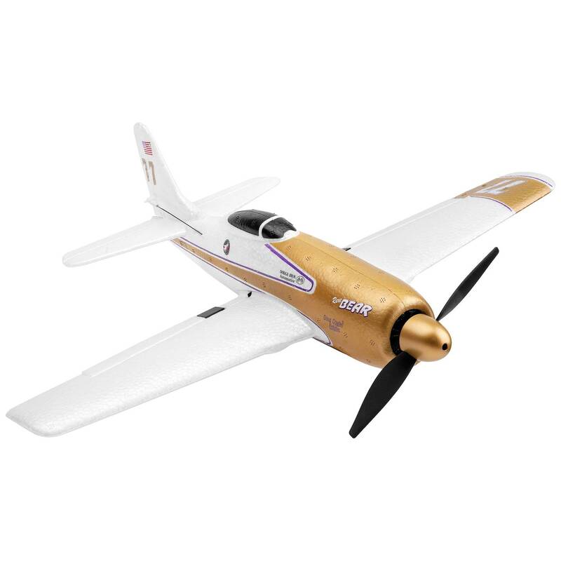 Amewi AMXFlight F8F Rare Bear RC Einsteiger Modellflugzeug Flugzeug Modell 383mm - 4260677956376