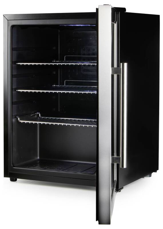 Domo Bar-Kühlschrank Party-Kühler Glastür Schwarz DO91609BK 60L Energieklasse D - 5411397165923