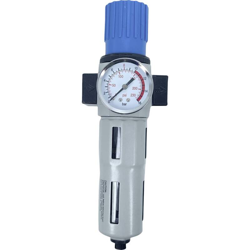 TRU COMPONENTS Filter Regelventil Druckregler Druckluft Ventil TC DFR400 04D - 4064161325231