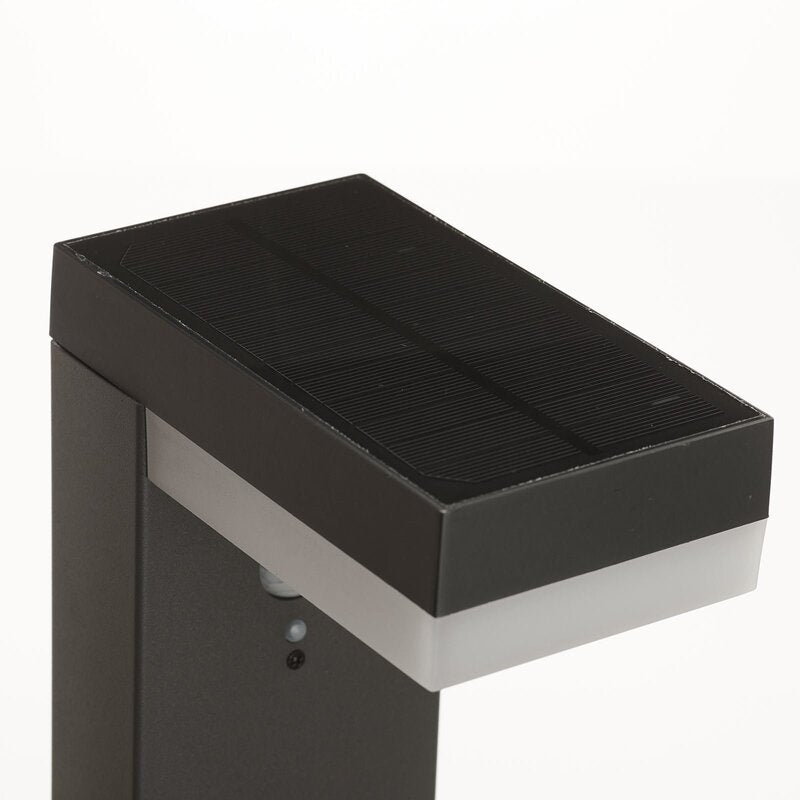 Lindby Pollerleuchte Pollerlampe LED Solar Sensor Chioma anthrazit Aussenleuc996 - 4251096556476