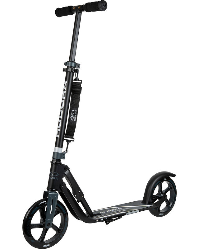 HUDORA Scooter Big Wheel 205RX Pro max. 100 kg Low Rider Deck schwarz/anthrazit - 4005998149317