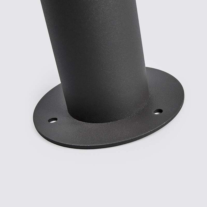 Lucande Wegeleuchte Fenia LED Gartenlampe Pollerleuchte anthrazit 60cm IP54 - 4251096548006