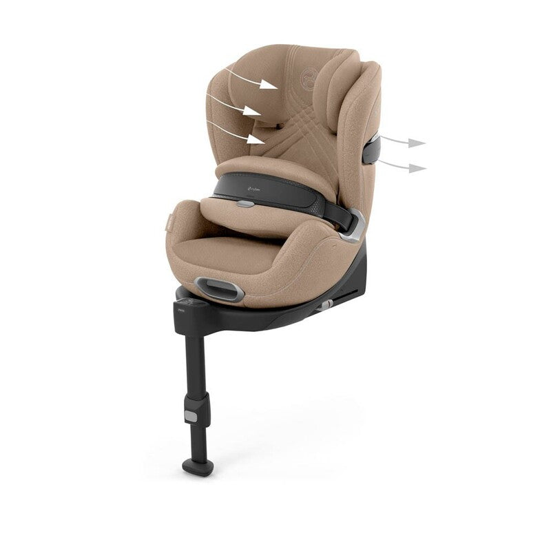 Cybex Kindersitz Anoris T2 i-Size Plus Beige Sicherheitskindersitz 50% mehr - 4063846424351