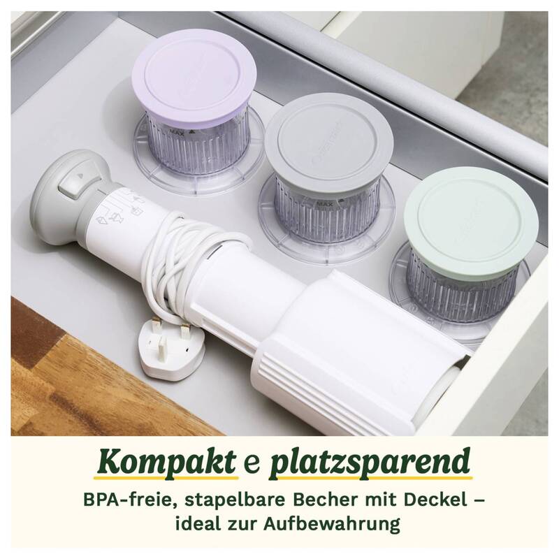 Cuisinart Eismaschine FreezeWand Eiscreme Slushie Sorbet Dessertbecher weiß - 3030050196603