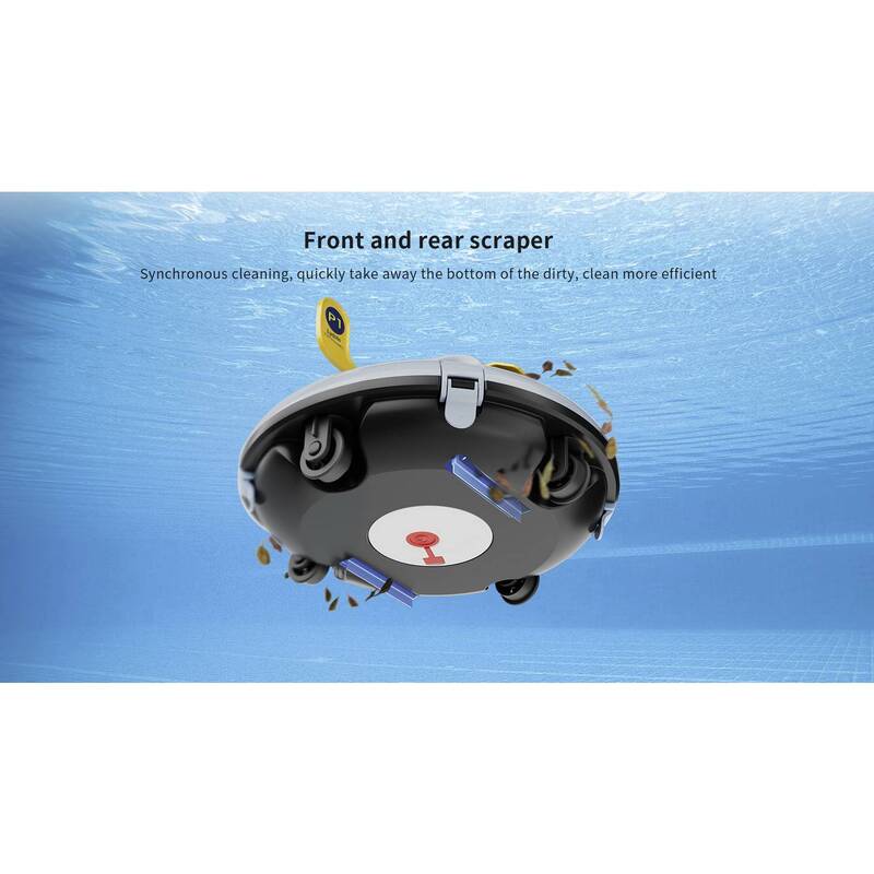 Lydsto YM-S2-01 Poolsauger Staubsauger Poolreiniger Sauger Weiß Akku - 4064161473956