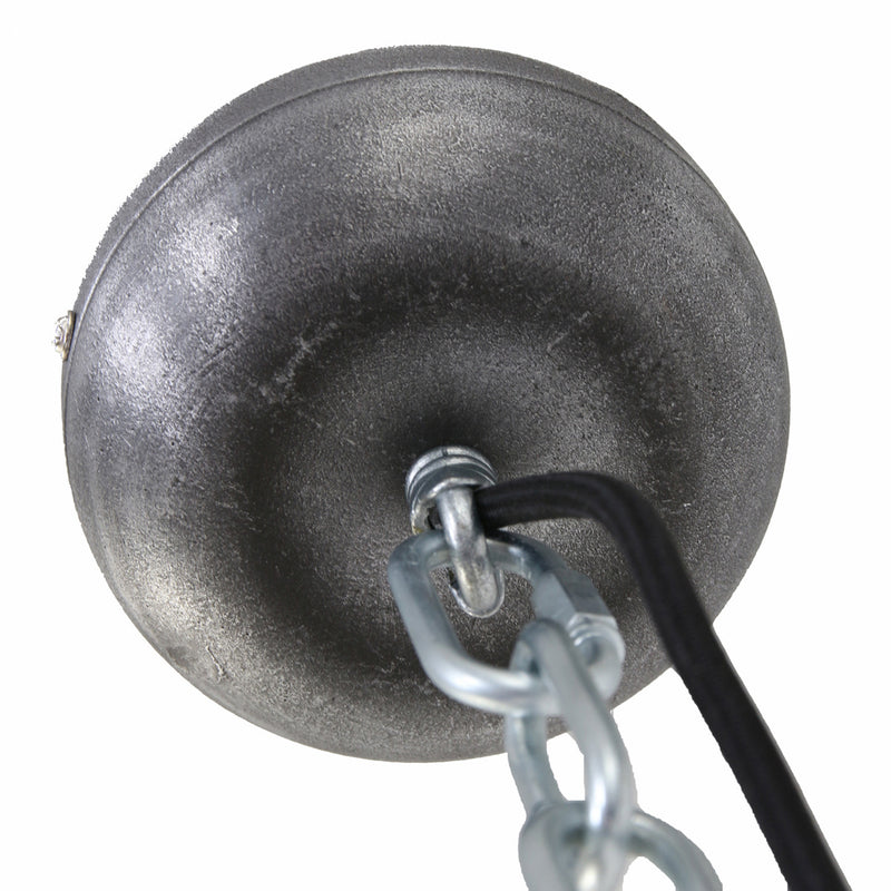 Steinhauer Hängeleuchte Bikkel Hängelampe Deckenlampe Leuchte Lampe Grau Ø 42cm - 8712746100273