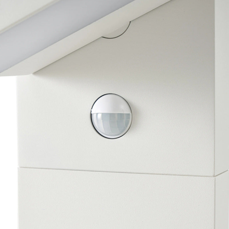 Silvan Wegeleuchte Gartenleuchte LED Sensor IP54 Aluminium 65cm weiß modern - 4255830907111