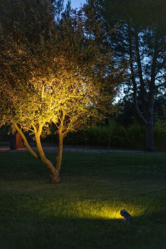 Les Jardins Spot LED Solar Spotlight Daylight Sensor Dimmable - 3561618800019