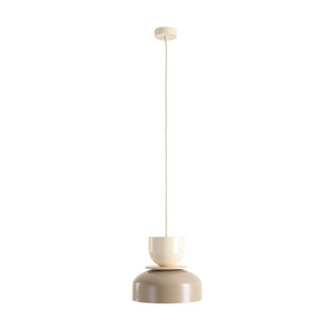 B-Ware Aldex Hängeleuchte Pendelleuchte Uto beige creme Metallschirm E27 LED dimmbar