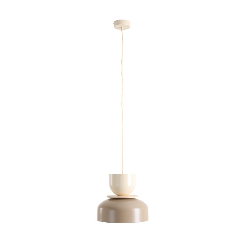 Aldex Hängeleuchte Pendelleuchte Uto beige creme Metallschirm E27 LED dimmbar - 5904798659042
