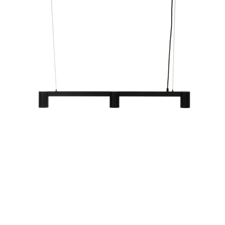 Arcchio Brinja Hängeleuchte Hängelampe Deckenlampe Leuchte schwarz 3fl länglich - 4251911759891