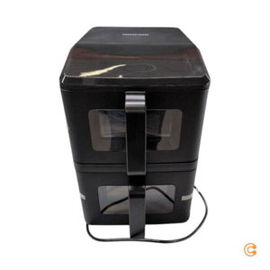 B-Ware GourmetMaxx Heißluft-Fritteuse 10 l 2400 W Antihaft Cool-Touch digitaler Timer