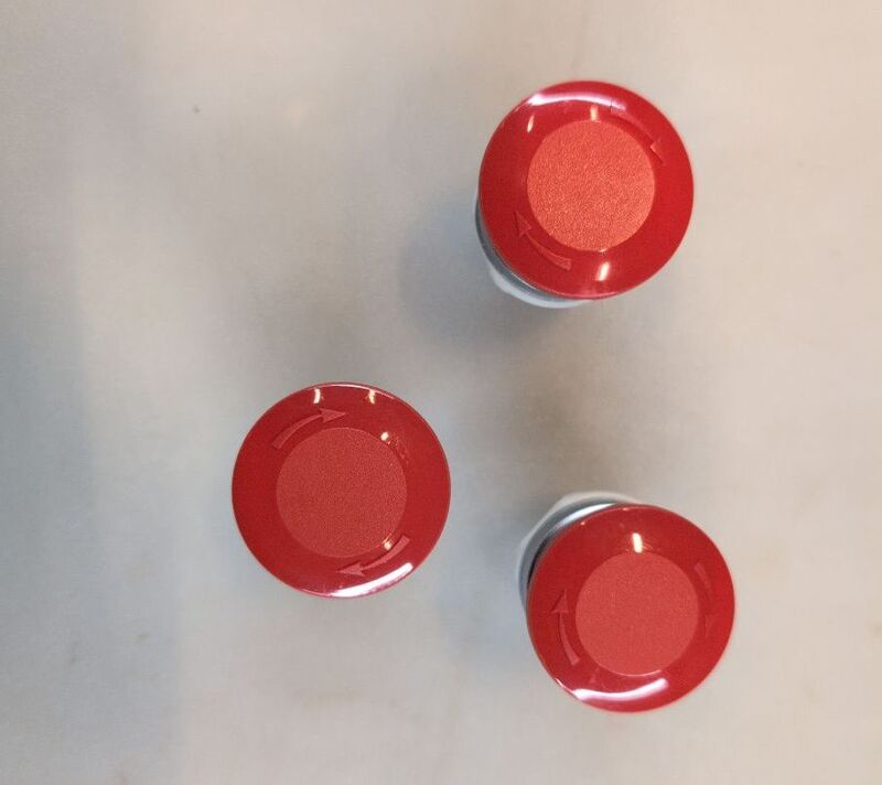 BACO Pilztaster T16ED01 Drehentriegelung Kunststoff verchromt rot IP65 1 St. - 2050001276261