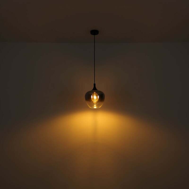 Globo Maxy Hängelampe Lampe Pendelleuchte Glas rauchgrau SIEHE TEXT/FOTO - 9007371432400