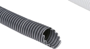 B-Ware Kopos 1232 L25 Flexrohr EN32 25 m Außen-Ø 32 mm Dunkel-Grau 1 St.