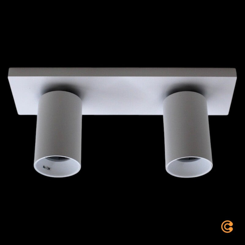 Deko-Light Deckenspot Deckenstrahler CAN TILT weiß Aluminium Strahler Innen GU10 - 4042943182135