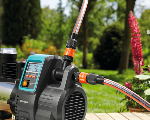 Gardena Hauswasserautomat 6000/6 Pumpe Gartenpumpe Druckpumpe 1300W 6000l/h - 4078500044370