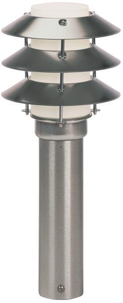 Albert Gartenlampe Sockelleuchte Außenlampe Leuchte Lampe aus Edelstahl Lanterno - 4007235905007
