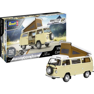 B-Ware Revell RV 1:24 VW T2 Camper 1:24 Modellbus Bausatz Modellbaubus Busmodell