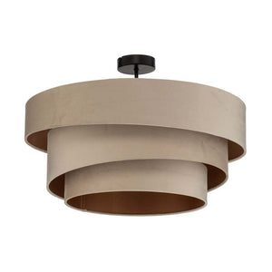 B-Ware Lindby Deckenlampe Jusari LED dimmbar 3-flammig Lampe Leuchte E27 creme Ø56cm