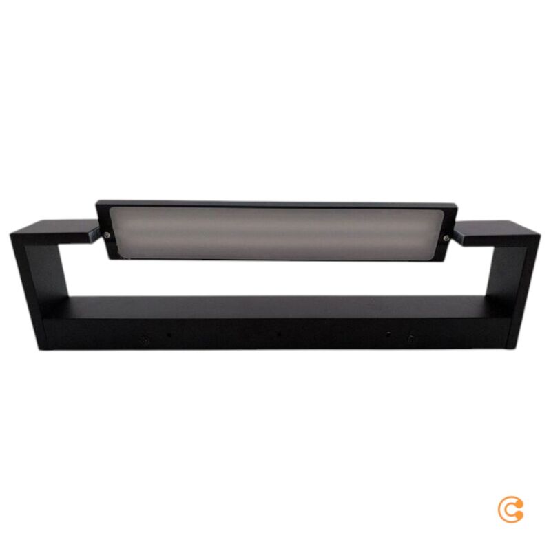 Paulmann LED Wall Light Lucille, Black, 40 Cm IP44 Dimmable - 4000870712047