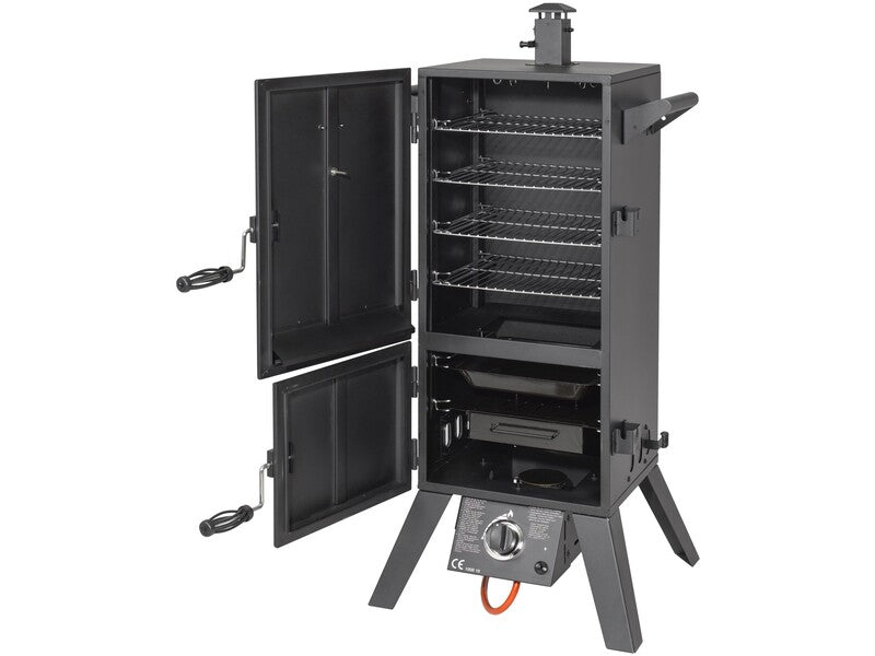 El Fuego Gasgrill Portland XL Grillgerät 4,4kW Schwarz Garten 64x127,5x50cm - 4250373231723