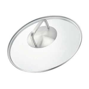 B-Ware SILBERTHAL Glasdeckel Pfannendeckel Deckel Küche Pfanne Topf 20 cm 2 STÜCK