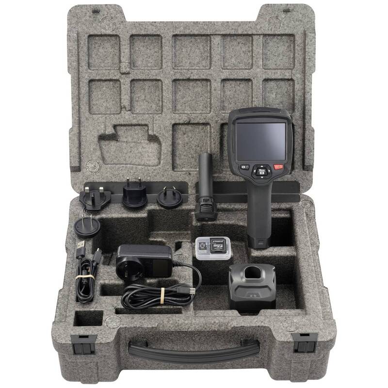 VOLTCRAFT Wärmebildkamera Thermalkamera WB-430 Digitalkamera Touchscreen WiFi 2m - 4064161291000