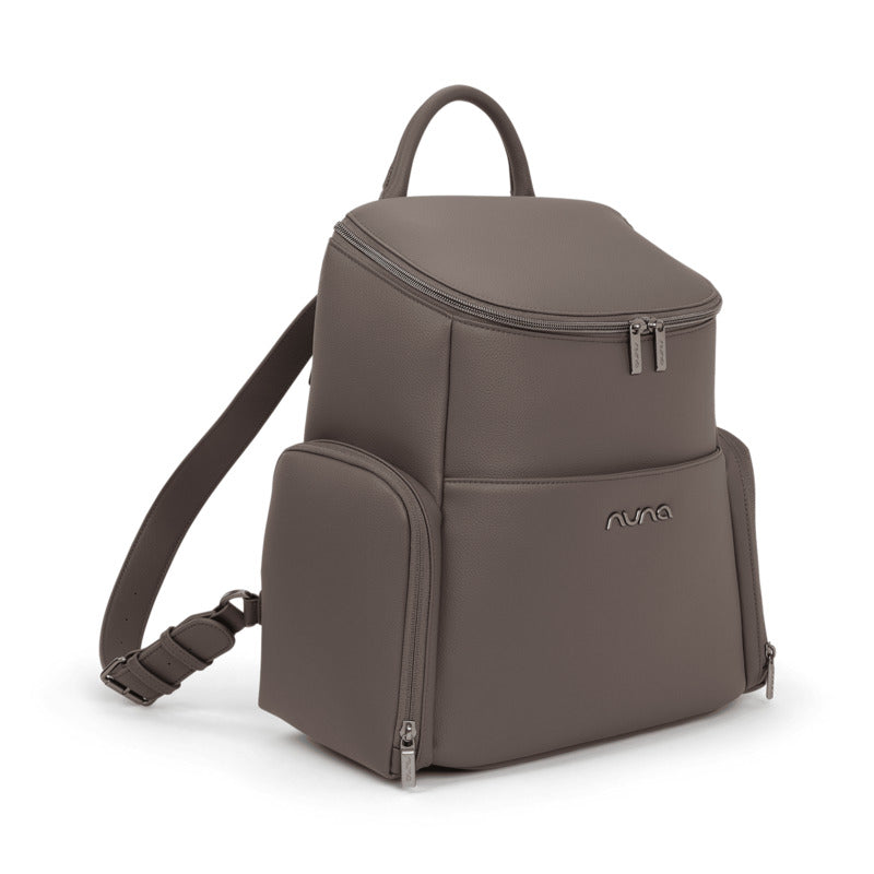 Nuna Wickelrucksack Thunder Kunstleder Rucksack schwarz mit Clutch und - 2000583590828