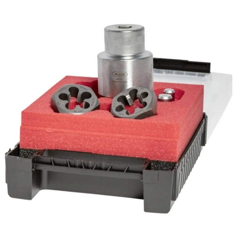 Alarm Werkzeuge Gewindeschneidsatz 3/8" Gewinde-Schneider Werkzeug schwarz 1015g - 4022668800101