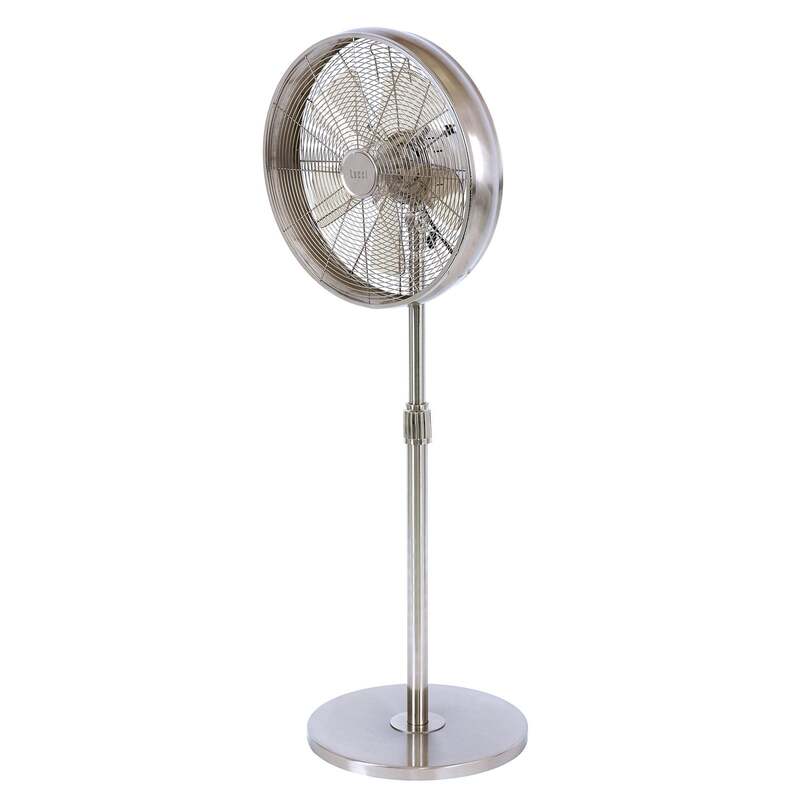Beacon Standventilator Breeze leise Fuß rund chromfarben 122cm höhenverstellbar - 9333509138082