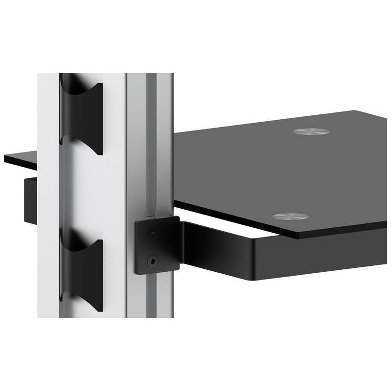 SpeaKa Professional SP-TVC-500 TV-Rollwagen 94,0 cm 37"- 203,2 cm 80" TV-Halter - 4064161206790