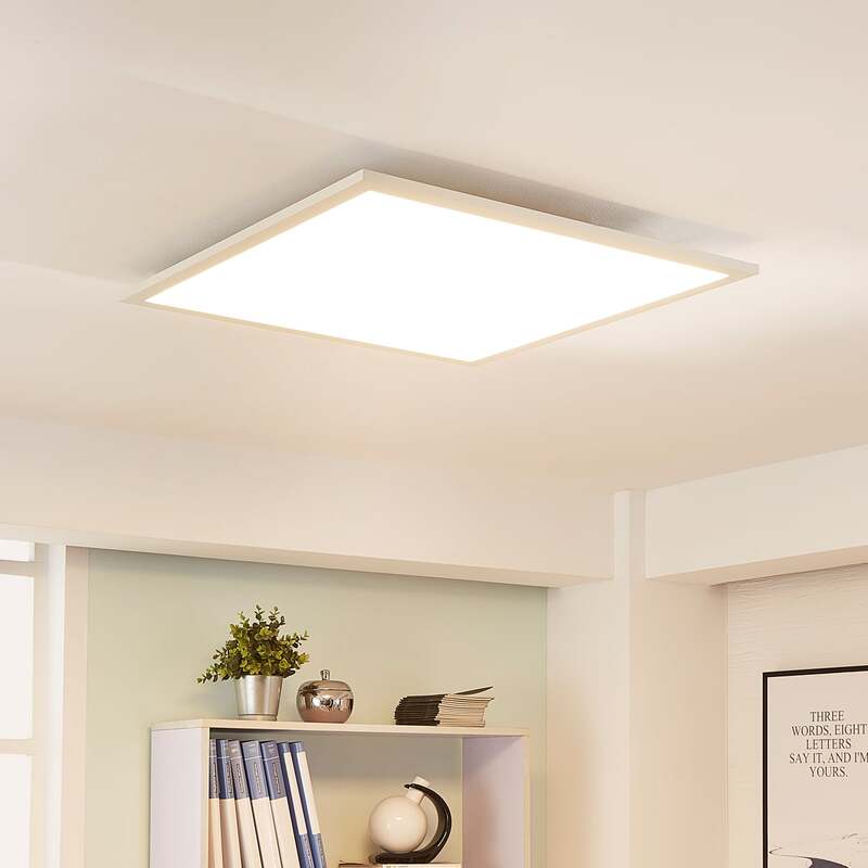 Arcchio Deckenleuchte Lysander LED dimmbar CCT 36W 5100lm weiß 62x62cm - 4251096540918