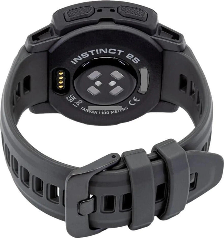 Garmin Sportuhr Smartwatch Instinct 2S Solar GPS Fitness Uhr 40 mm Grau Onesize - 0753759278700